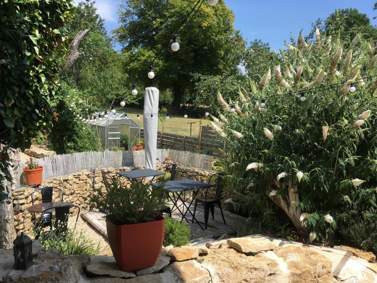 Au Cheval Bleu Bed and Breakfast Fontenay-près-Vézelay Eksteriør billede